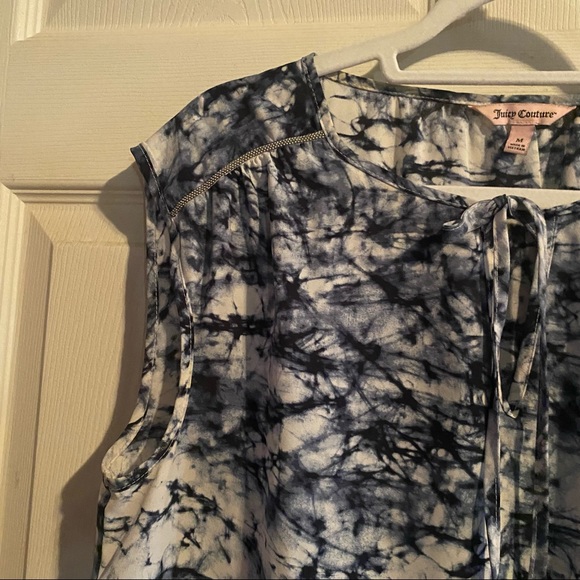 Juicy Couture Tie-dye Peasant Blouse - Picture 4 of 6